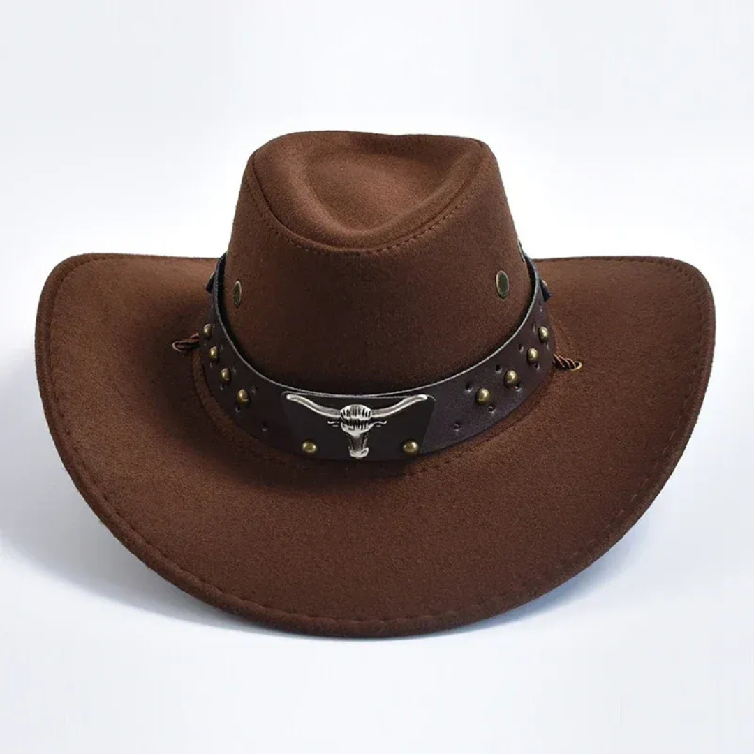 Norbert | Herren Cowboy Hut mit breiter Krempe