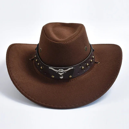 Norbert | Herren Cowboy Hut mit breiter Krempe