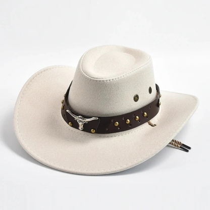 Norbert | Herren Cowboy Hut mit breiter Krempe