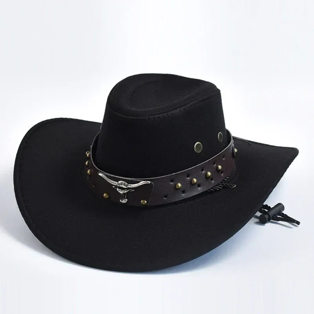 Norbert | Herren Cowboy Hut mit breiter Krempe