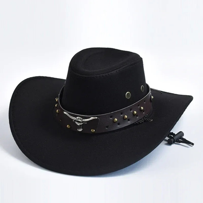 Norbert | Herren Cowboy Hut mit breiter Krempe