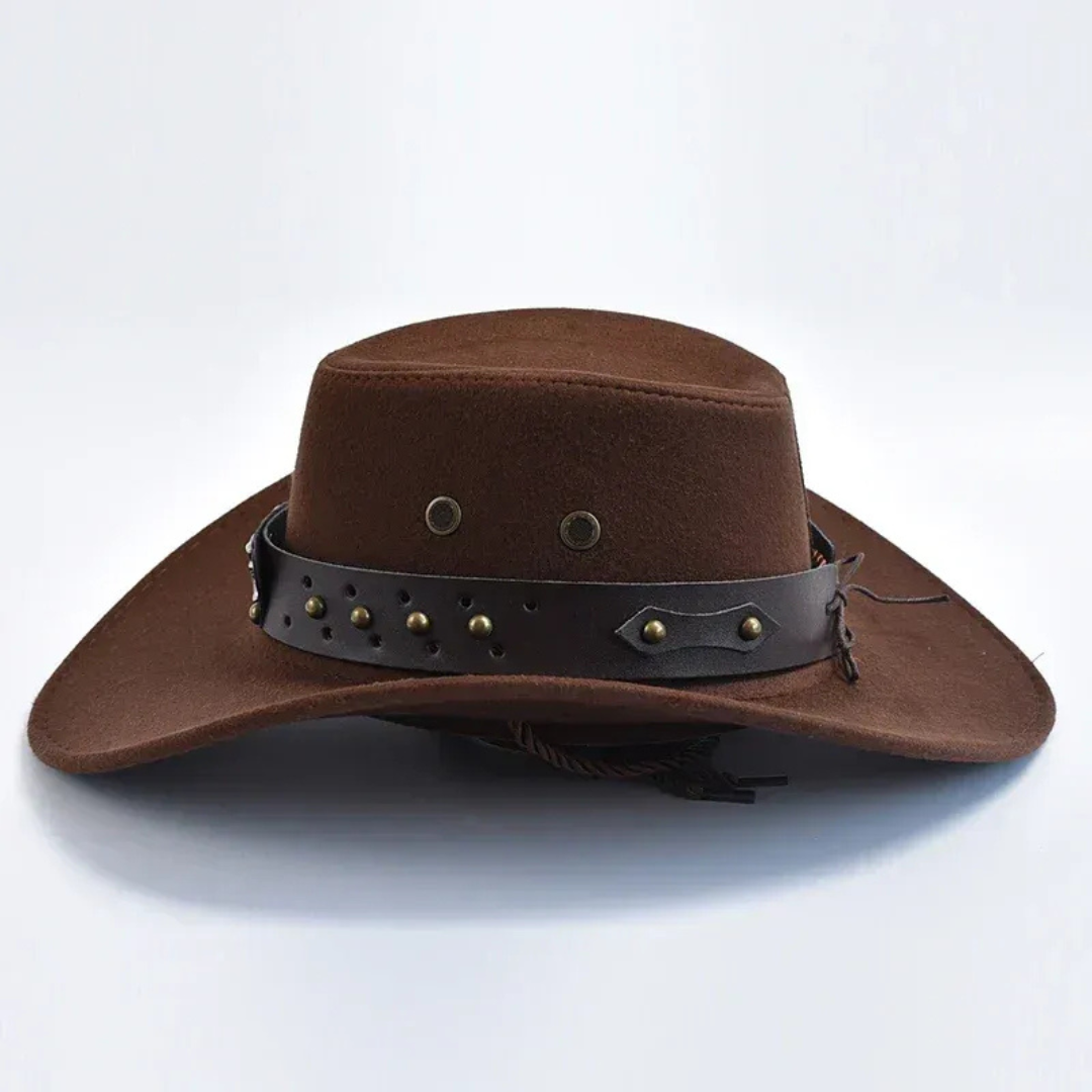 Norbert | Herren Cowboy Hut mit breiter Krempe