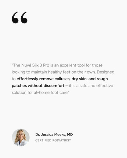 Nuvé™ Silk Pro | Smooth Feet in Minutes