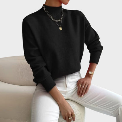 Beatriz | Pulover basic din tricot