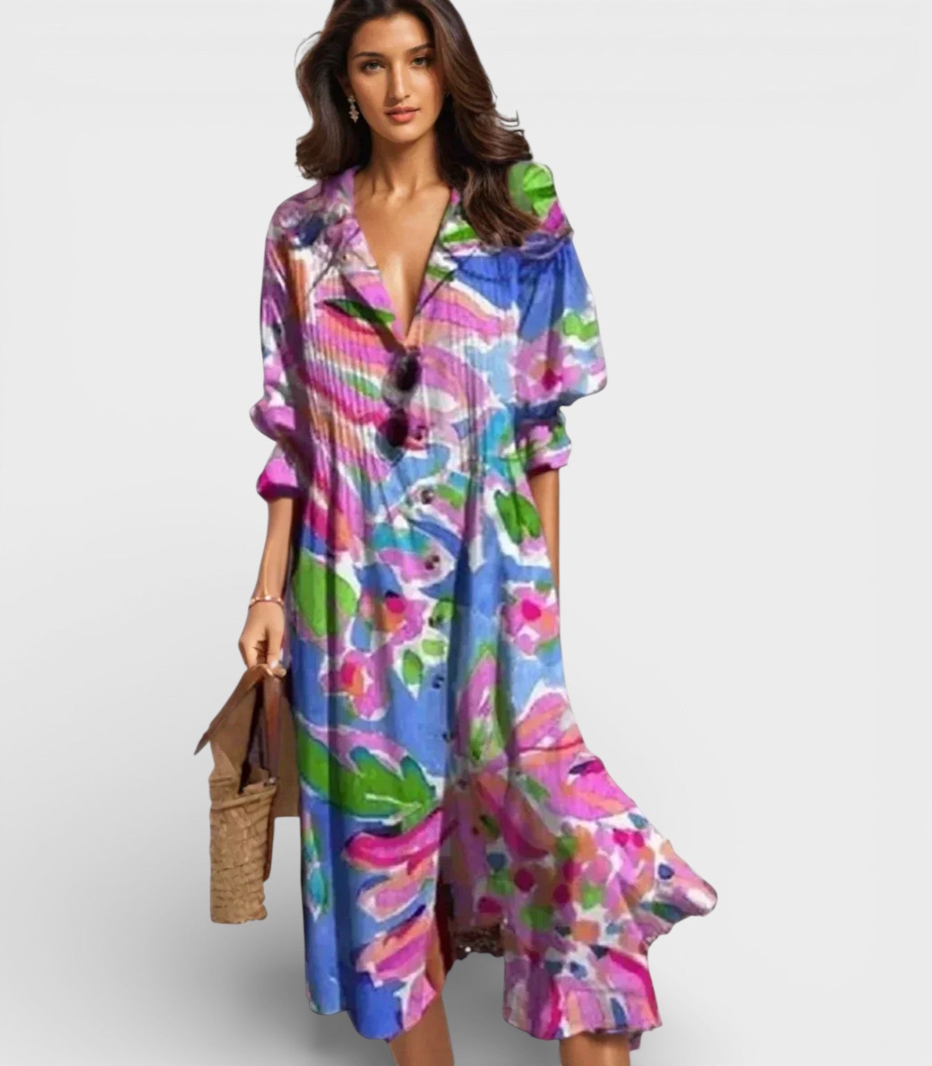 Lidija | Boho maxi haljina