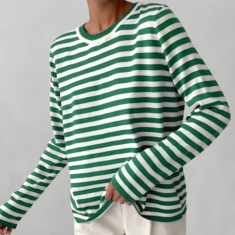 Johanna – Damen Streifenshirt mit klassischem Chic