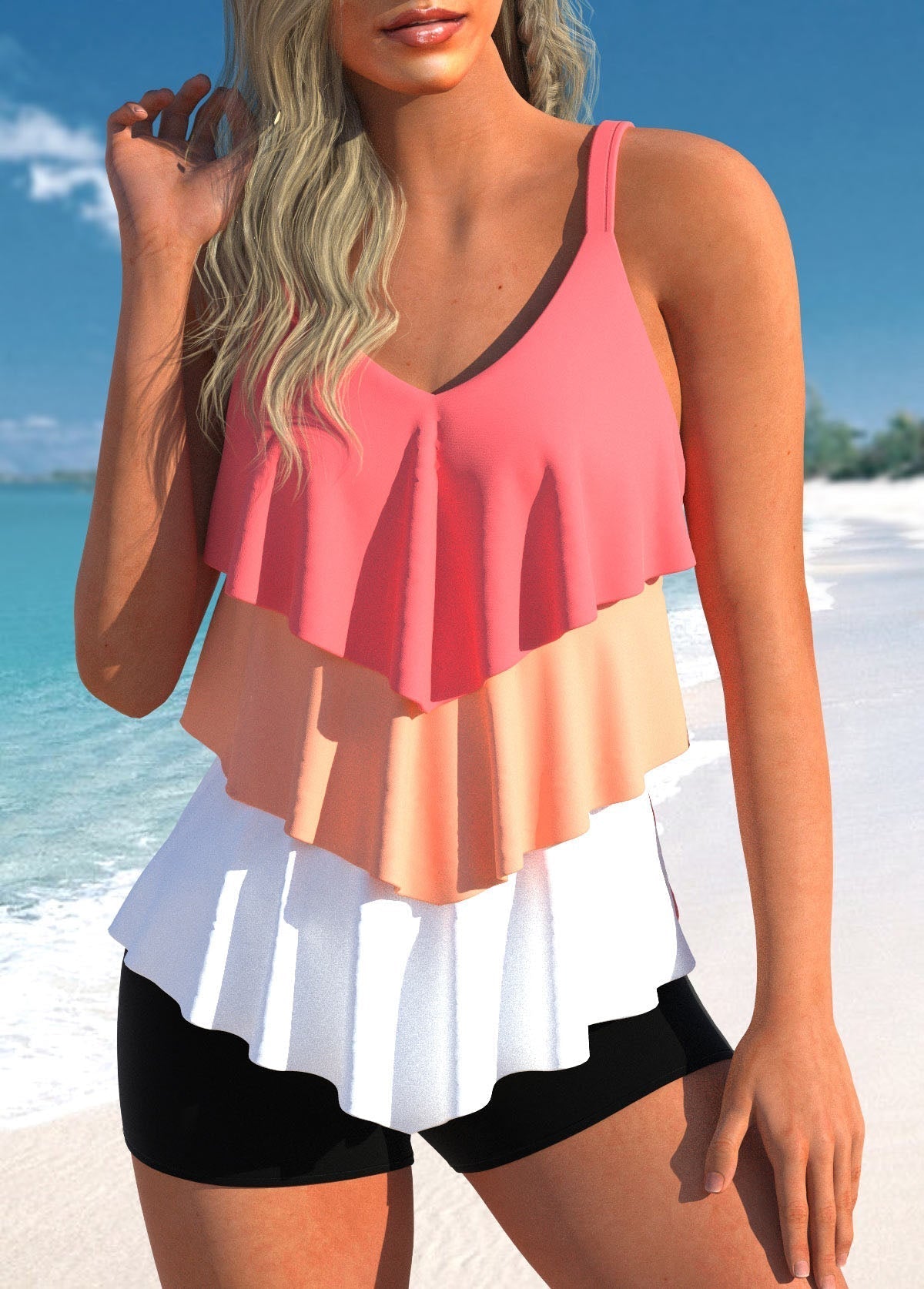 Bogumiła | Letnie tankini damskie