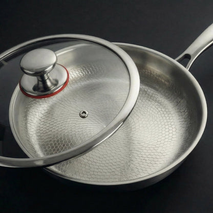 Hand-Hammered Titanium Pan Duo Set