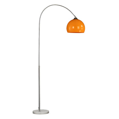 Moderne Boog Vloerlamp met Acryl Koepelkap en Metalen Frame 220 cm Hoog voor Woonkamer en Leeshoek | Restfield