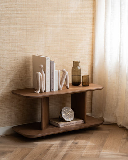 Boekensteun Beeld Set Polyhars Modern Design 27cm Decoratief | Restfield