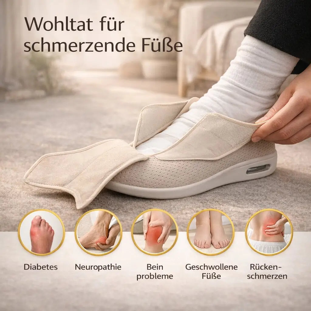 Orthopädische Schuhe | Breite Schuhe für Damen & Herren | Diabetikerschuhe | FußKomfort