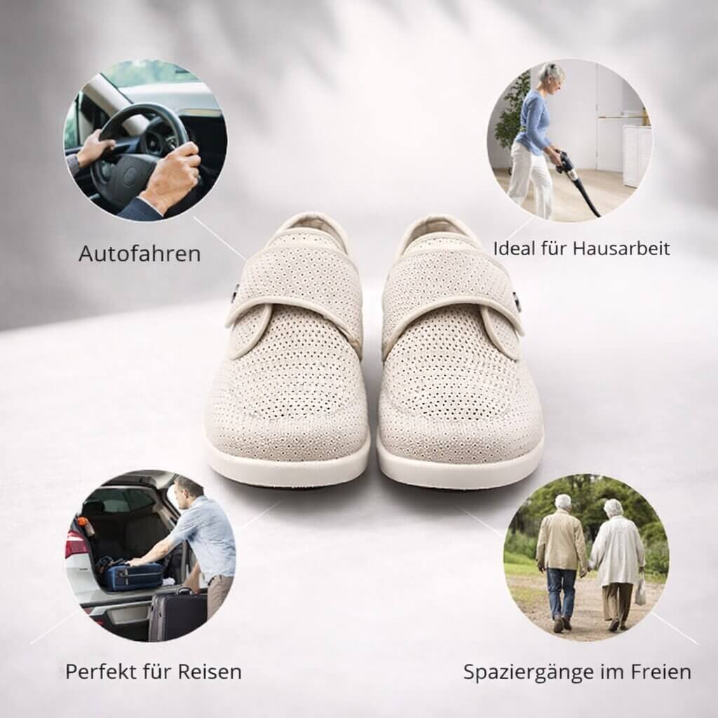 Orthopädische Schuhe für Damen & Herren | Breite Diabetikerschuhe | Podirel