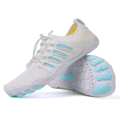 Ortopedyczne buty typu barefoot - BioStride PRO 2.0-Biały/Niebieski-36-Trend Polska