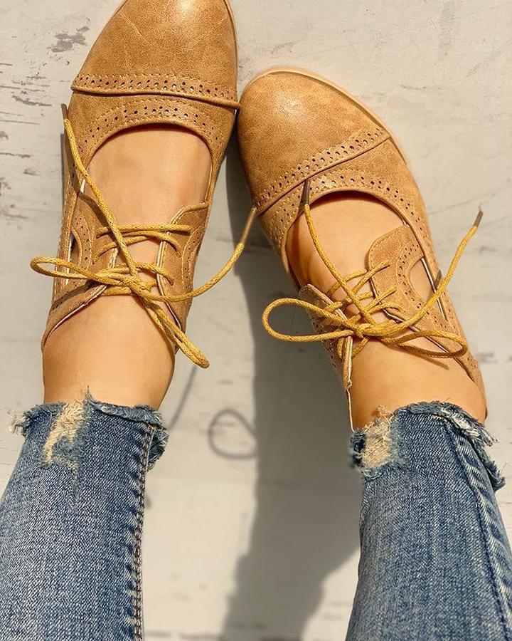 Ortopedyczne Buty Vintage - Lucia-Beżowy-35-Trend Polska