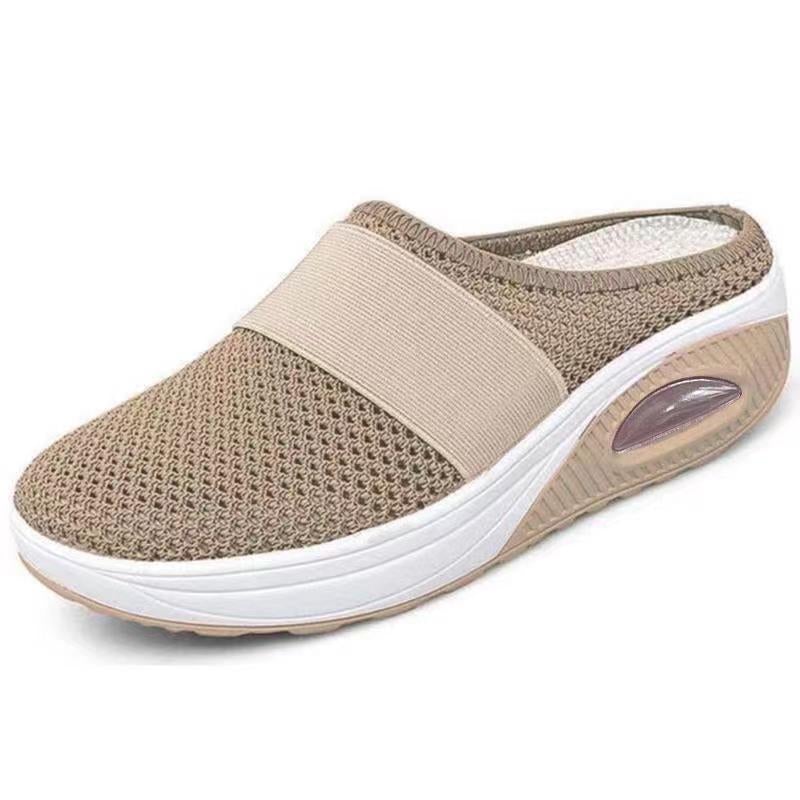 Ortopedyczne buty z poduszką powietrzną - OrthoAir-Khaki-35-Trend Polska