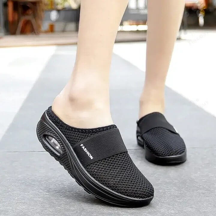Ortopedyczne buty z poduszką powietrzną - OrthoAir-Czerwony-35-Trend Polska