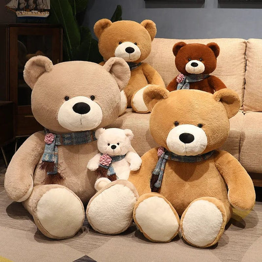 KnuffelGrande Grote Teddybeer | 60-100CM oversized pluche knuffel voor kinderen, geliefden en speciale geschenken