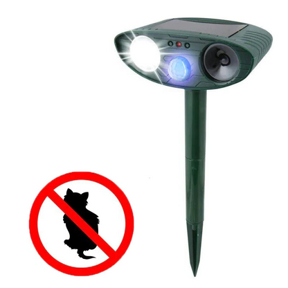 Ultrasonic Solar Repeller for Dogs – Deter Canines Within 48 Hours