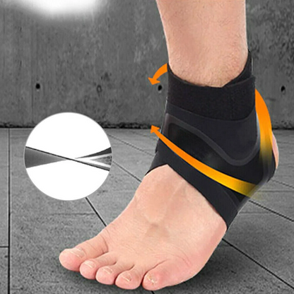 Compression Sleeve Support for Ankle with Plantar Wrap