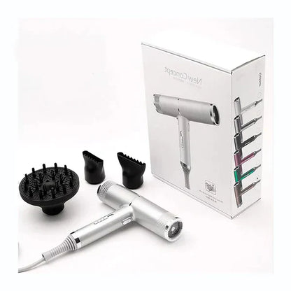 Lichtgewicht ionische föhn met magnetische nozzle – snelle styling