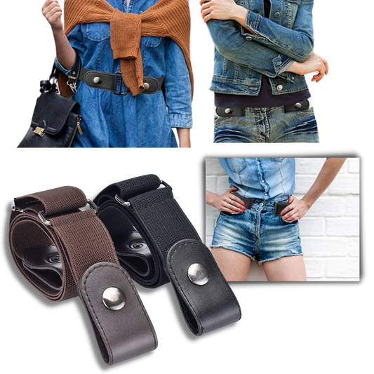 Elastic Belt without Buckle
