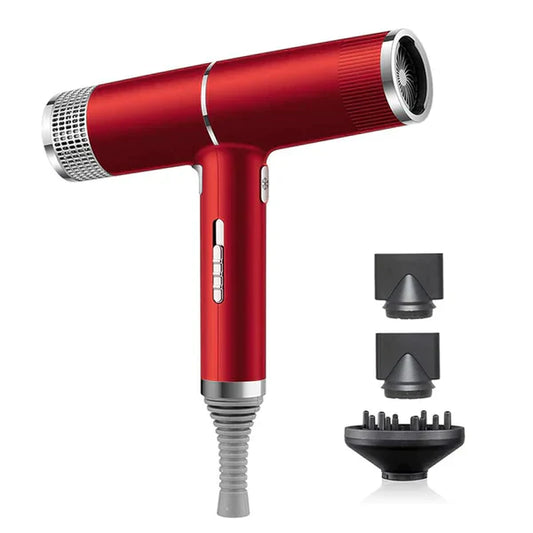 Lichtgewicht ionische föhn met magnetische nozzle – snelle styling
