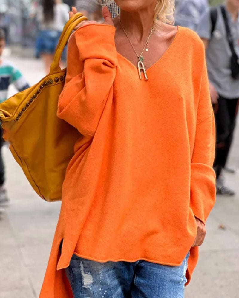 Oversized Sweter Damski - Alina-XS-Trend Polska
