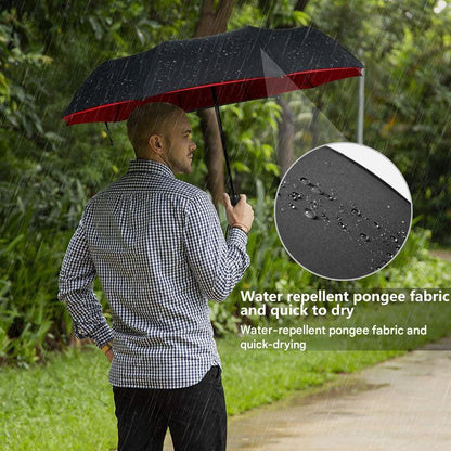 Sturmsicherer & Faltbarer Regenschirm – AeroShield