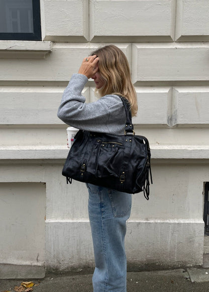 ANFINITE Paris Taske i Ægte Læder