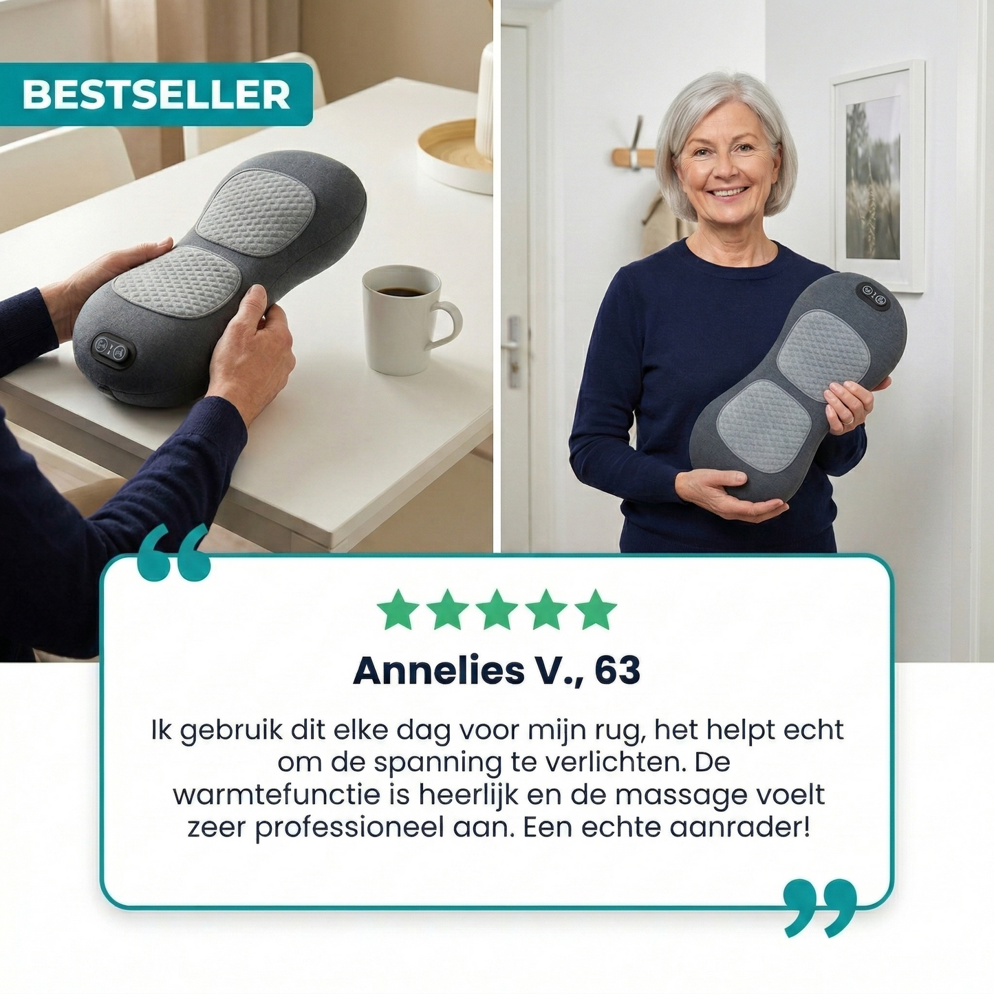 Verlicht rugpijn in minuten – zonder dure massages of fysio
