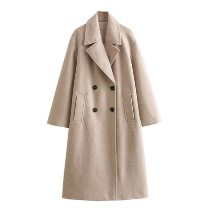 Warmer Wintermantel mit elegantem Design