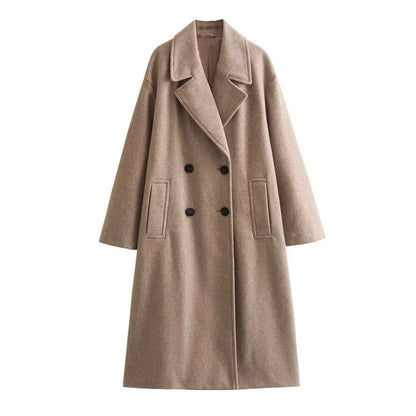 Warmer Wintermantel mit elegantem Design