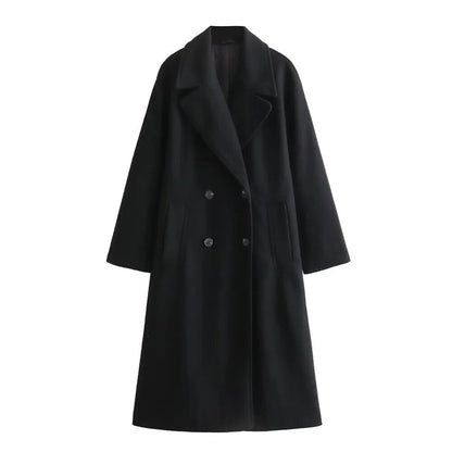 Warmer Wintermantel mit elegantem Design