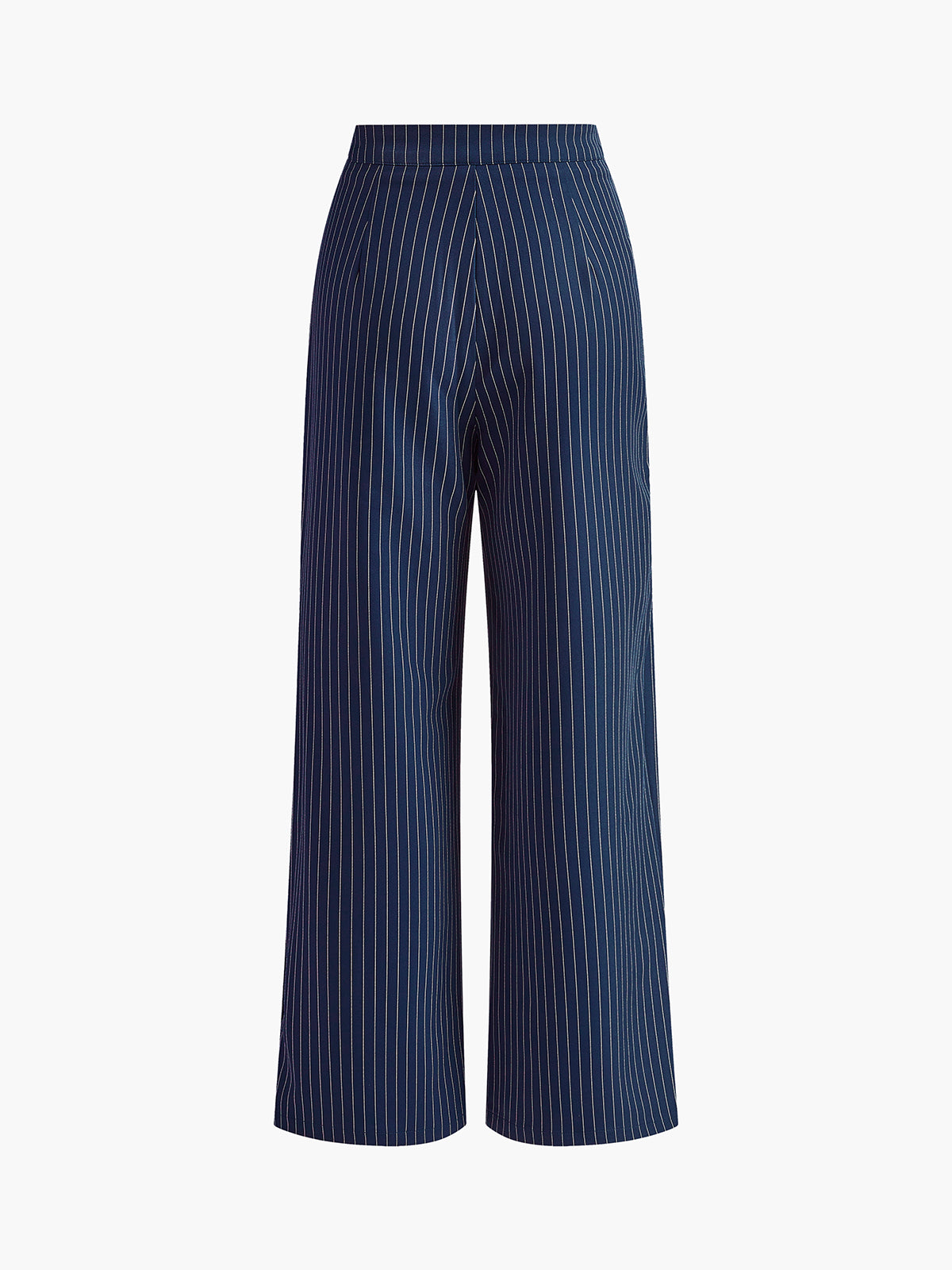 Palmera Pinstripe Pleated Wide-Leg Pants | Tailored Elegant Silhouette | Smart Office Style | pants