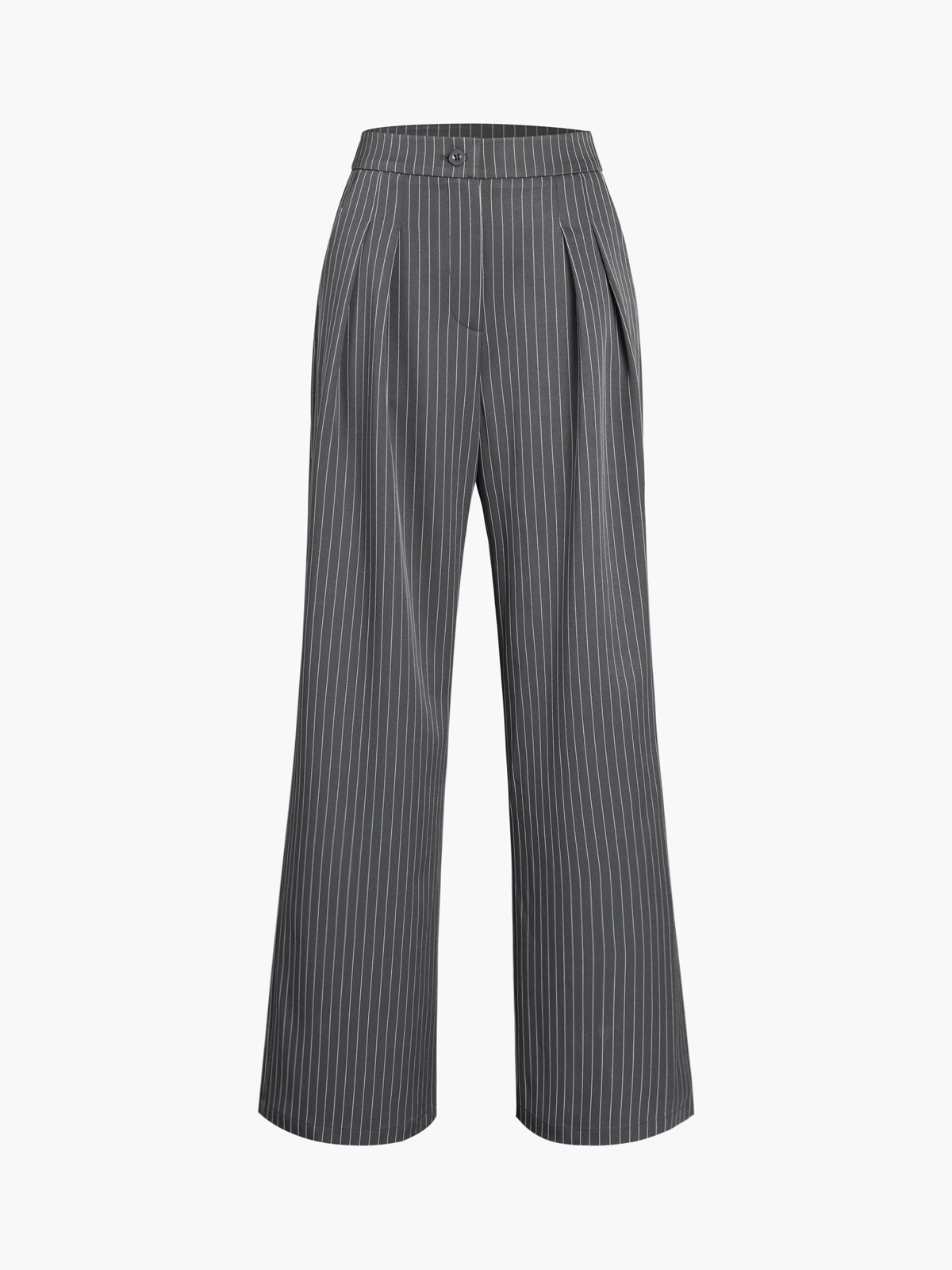 Palmera Pinstripe Pleated Wide-Leg Pants | Tailored Elegant Silhouette | Smart Office Style | pants