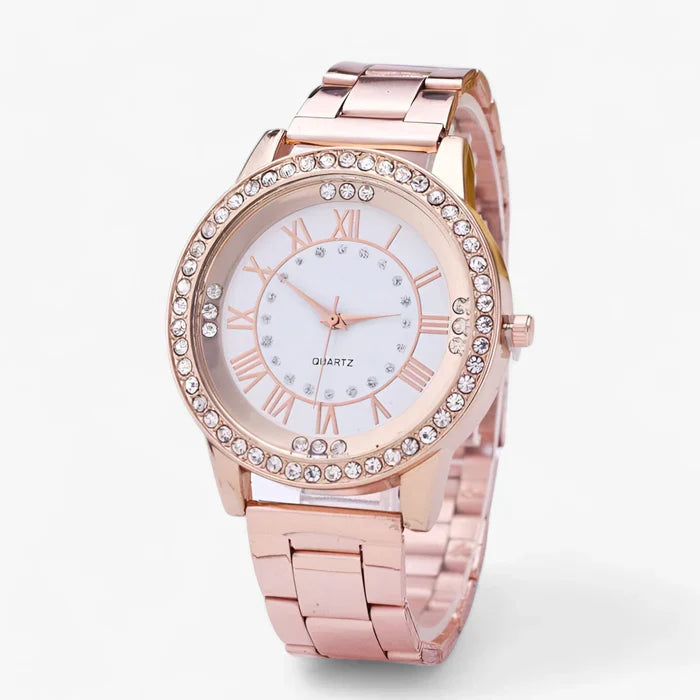 ShineWatch - Dameur med diamanturskive