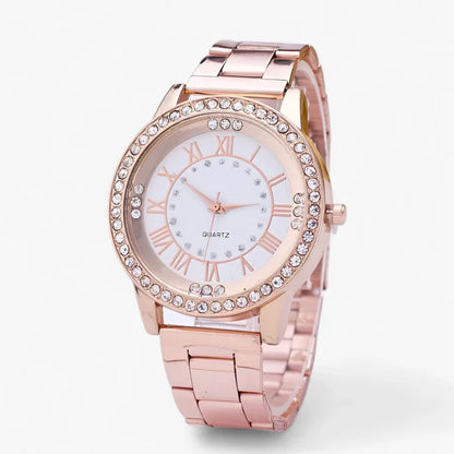 ShineWatch - Dameur med diamanturskive