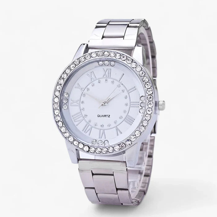 ShineWatch - Dameur med diamanturskive