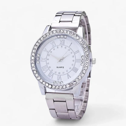 ShineWatch - Dameur med diamanturskive