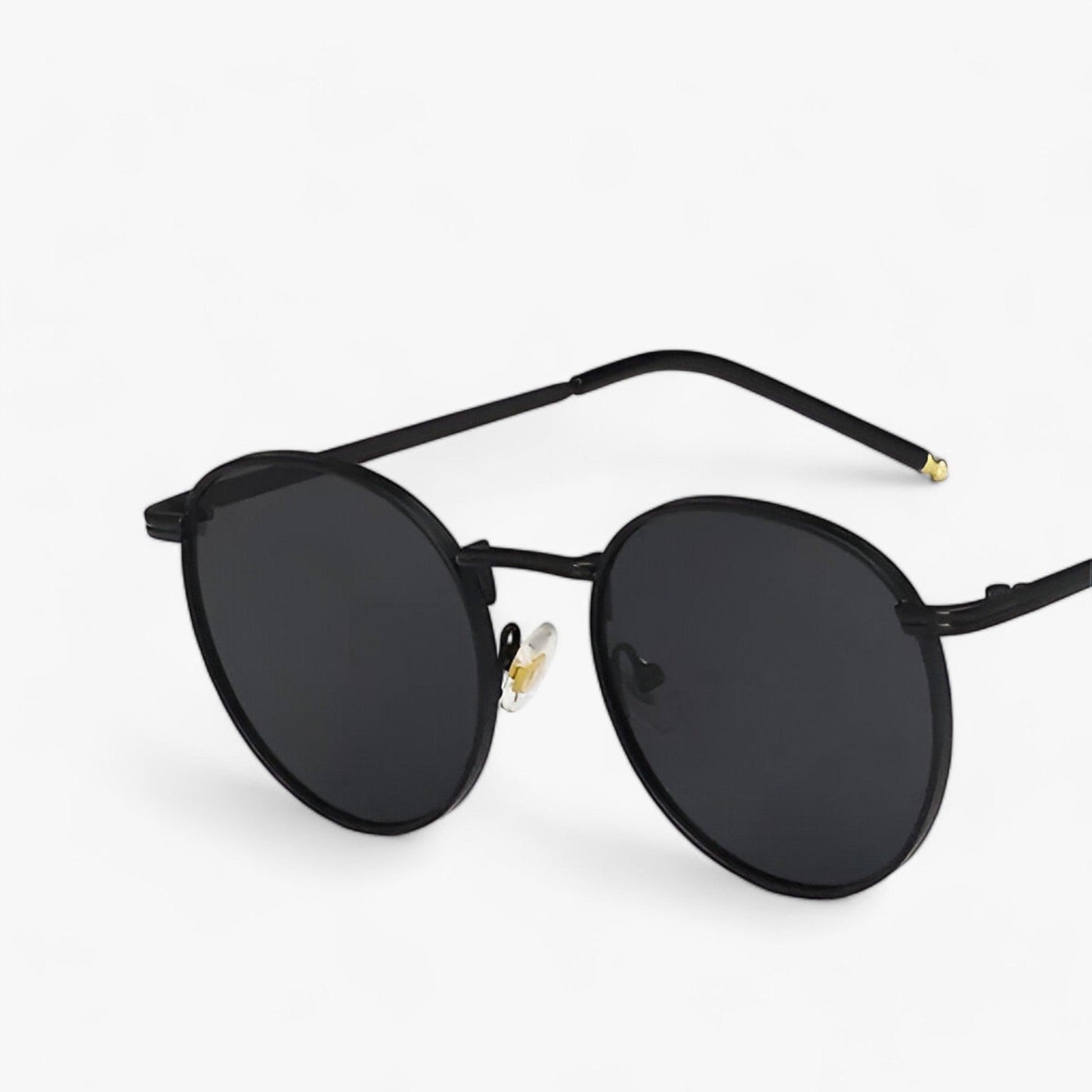Unisex Designer Sonnenbrille mit Rundgläsern – Nova