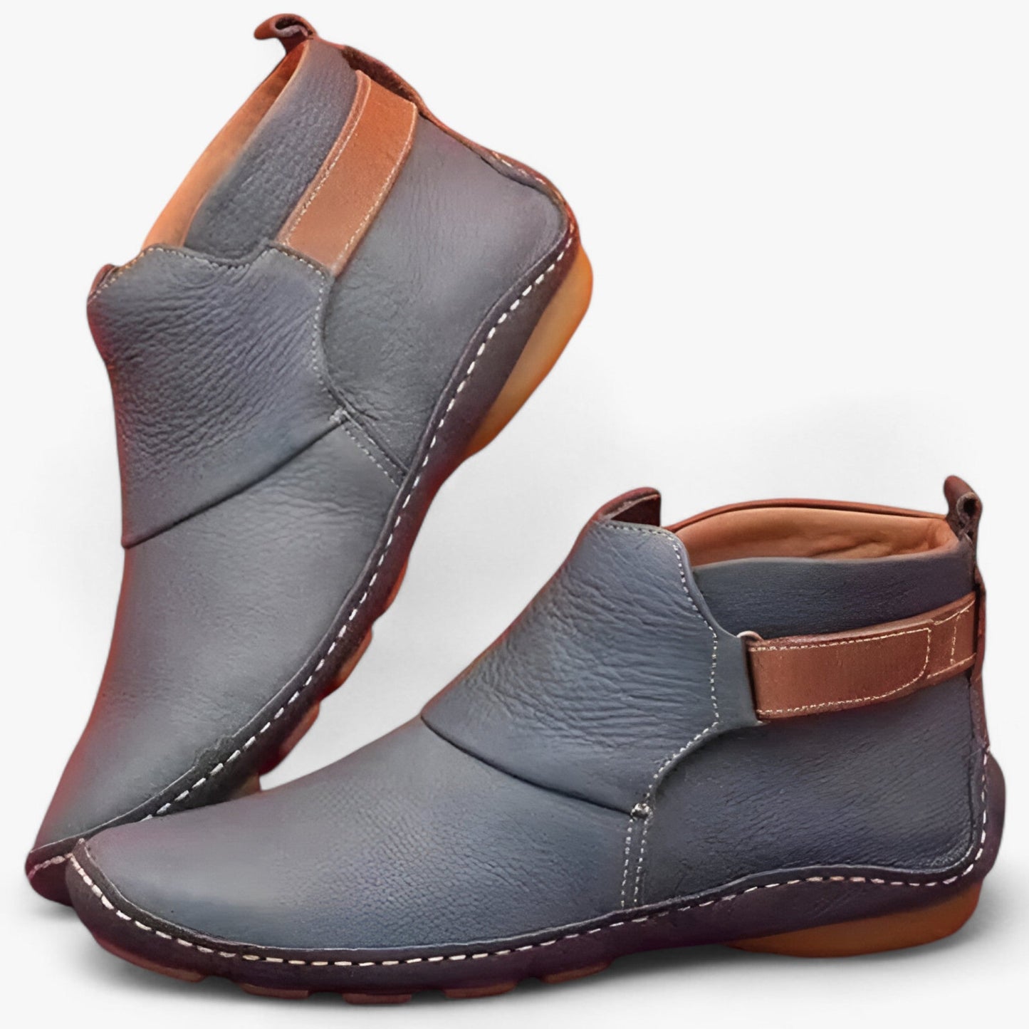 Women's Bohemian-Style Slip-On Ankle Boots