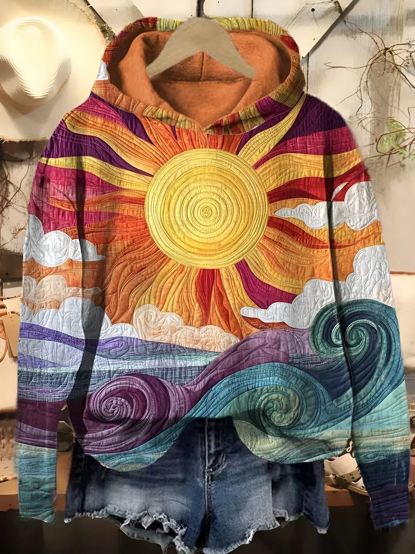 Beverly | Vintage Sunbeam Hoodie
