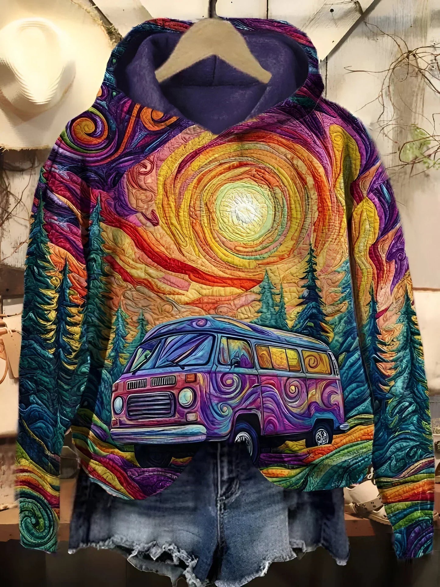 Sierra | Retro Roadtrip Hoodie