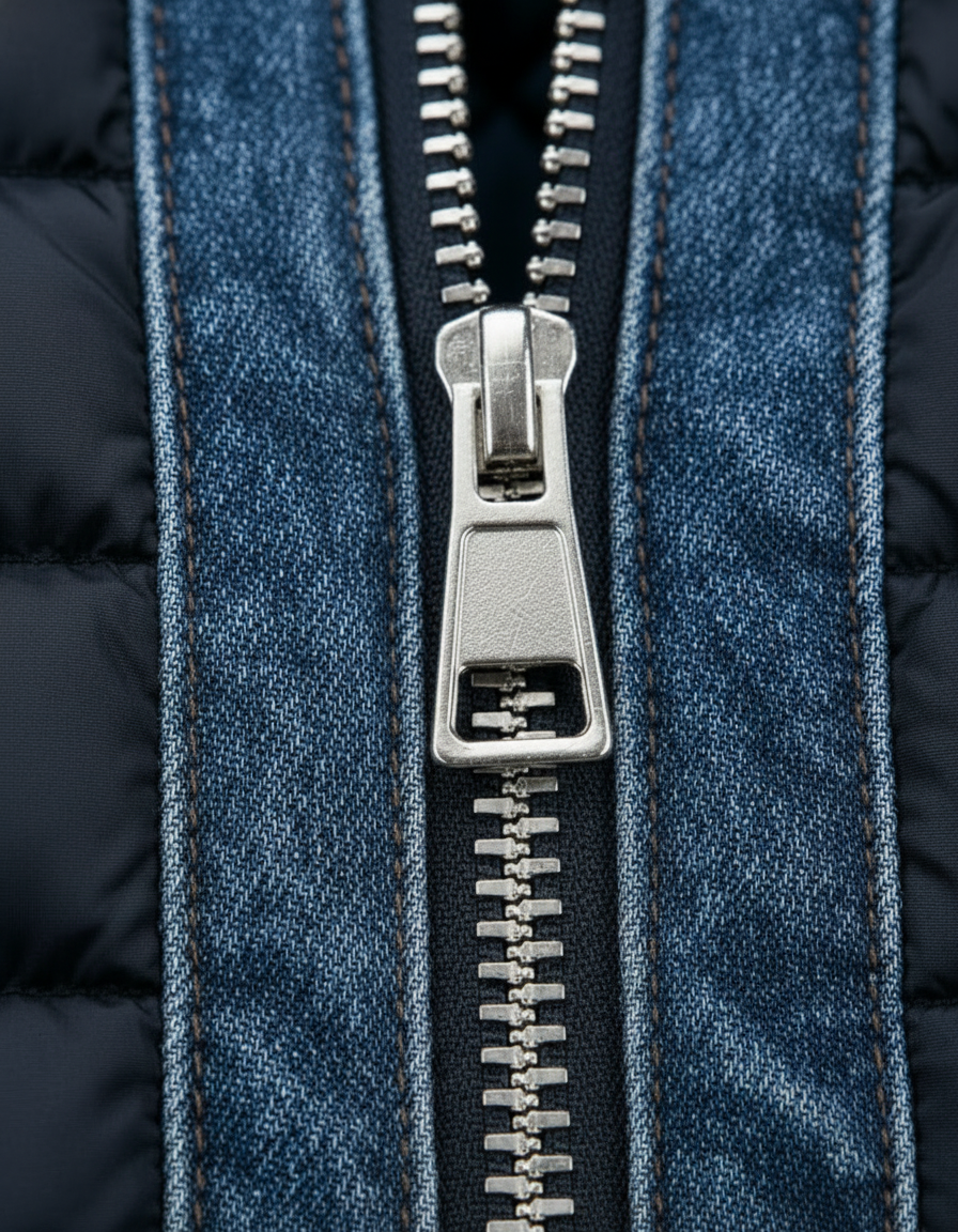 Fletcher Hybrid-Jeansjacke – Moderner Stil mit gequilteten Details