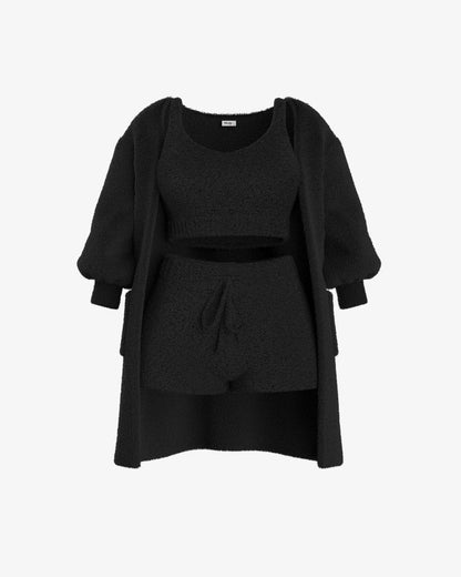 MissCosy | Bouclé Knit Pyjama Set