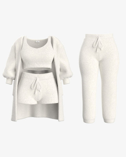 MissCosy | Bouclé Knit Pyjama Set