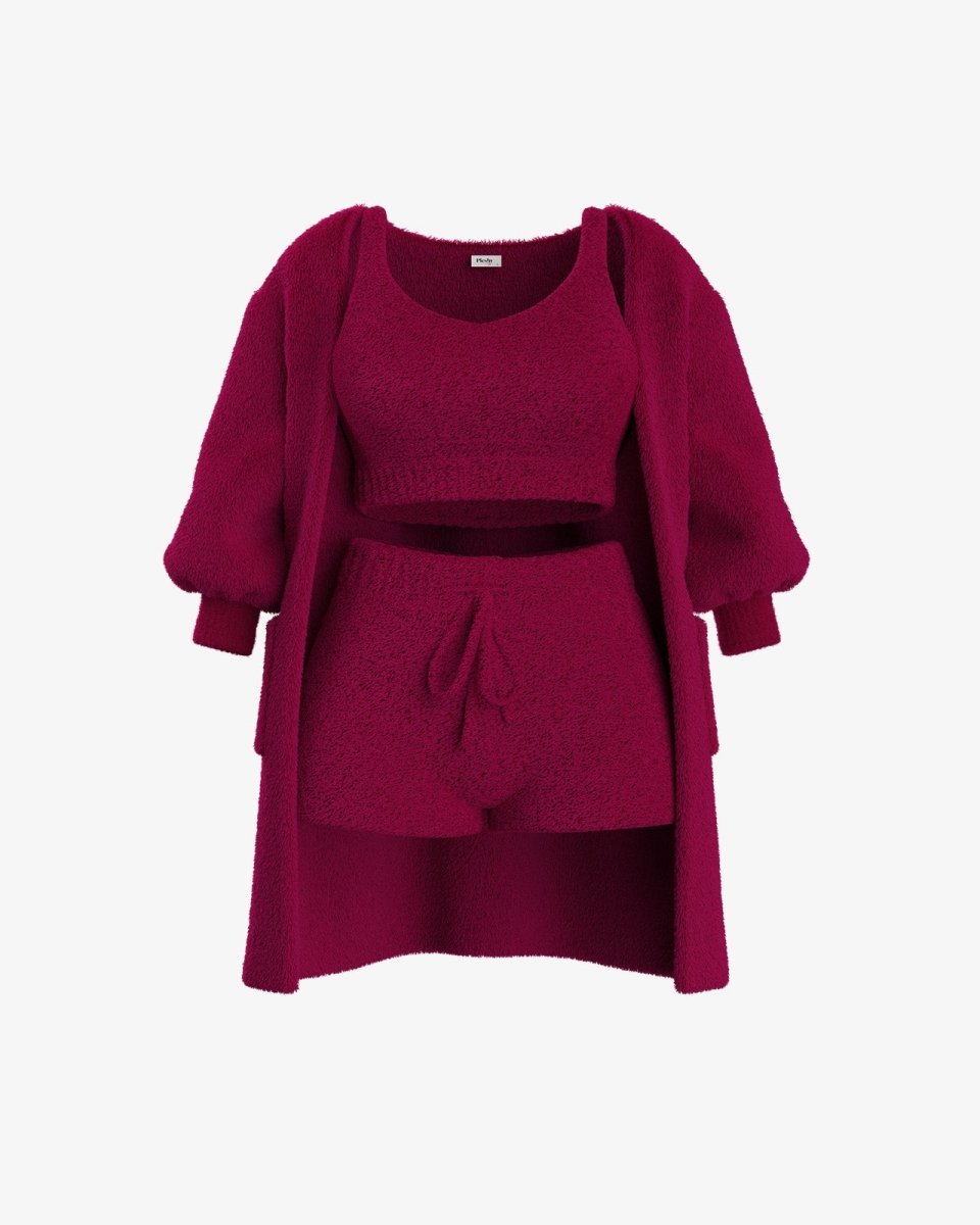 MissCosy | Bouclé Knit Pyjama Set