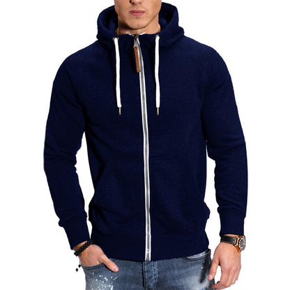 Zorion | Lichtgewicht hoodiejas voor heren – Casual trui met raglanmouwen