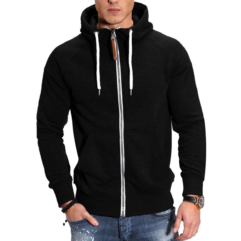 Zorion | Lichtgewicht hoodiejas voor heren – Casual trui met raglanmouwen