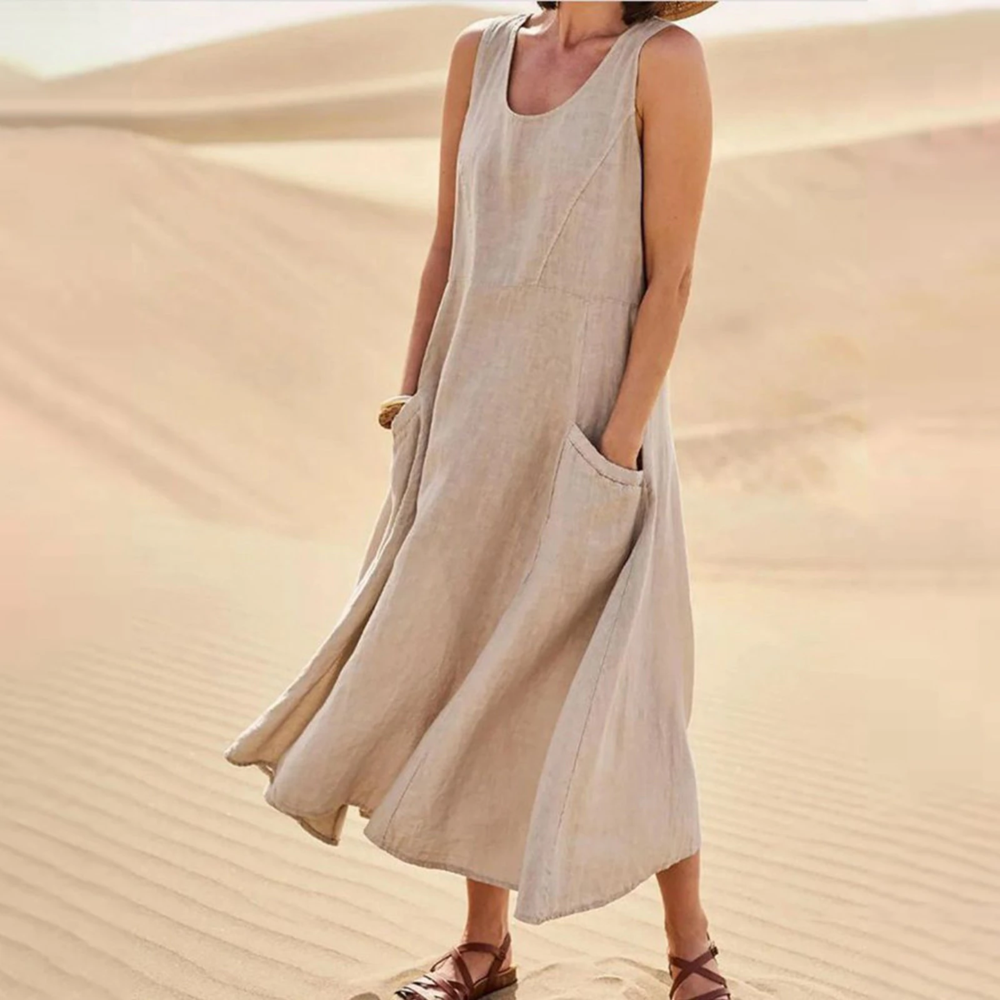 Pocket Dress | Katoenen Jurk
